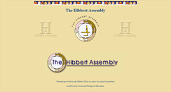 Desktop Screenshot of hibbert-assembly.org.uk